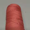JeogYong T-Shirt Yarn, 400g/131 Yards Elastic Fabric Crochet Cloth T Shirt Yarn, Thick Hand Knitting Polyester Fabric Ribbon for Crocheting Bags/Baskets/Rugs, Home Decor, DIY Crafts (Leather Pink)