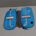 PetAmi Dog Backpack for Medium Dogs, Saddle Bag for Dogs to Wear for Hiking, Pet Backpack Harness Dog Pack with Reflective Side Pockets for Walking Running (Blue, M)