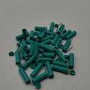 YOROSTAR 20pcs Green Plastic Cold Wave Rods Set for Natural Hair Hair Rollers for Long Short Hair DIY Hairdressing Tools (1 Count (Pack of 20))