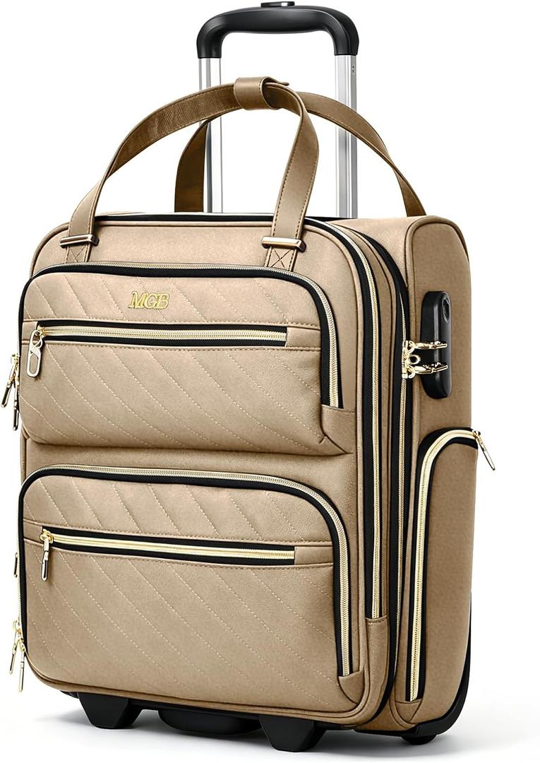 16 Inch Underseat Carry On luggage with wheel,Rolling Small luggage