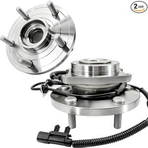 PAROD 2pcs 513273 Front Wheel Hub & Bearing Assembly Compatible with 20082016 Chrysler Town & Country, Dodge Grand Caravan, 20092014 VW Routan, 5 Lugs w/ABS