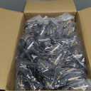 Brightown Outdoor String Lights, 150FT 75+2 LED ST38 LED Patio Lights Shatterproof, Dimmable IP65 Waterproof Connectable Hanging Outdoor Light for Backyard, Porch, Deck, Balcony (Black)