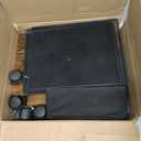 keomaisyto 6-Tier Rolling File Cart with Drawer, Under Desk Storage with Paper Letter Sliding Trays, Standing File Organizer with Wheels, Slim Workspace Organizers for Office/Home/School/Study