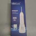 Water Dental Flosser Teeth Pick, H2ofloss Cordless Portable Oral Irrigator 300ML Rechargeable Travel Irrigation Cleaner IPX7 Waterproof WaterFlosser for Home Travel Lavender