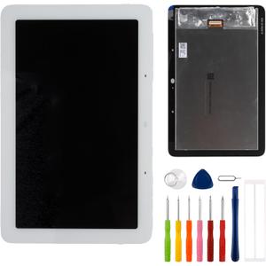 Replacement LCD Display Touch Screen Digitizer Assembly Compatible with Google Nest Hub 1st 7" with ToolsWhite