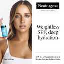 Neutrogena Hydro Boost Hyaluronic Acid Face Moisturizer with Broad Spectrum SPF 50 Sunscreen, Non-Greasy, Fragrance Free Daytime Facial Moisturizer to Hydrate & Soothe Dry Skin, 1.7 fl. oz