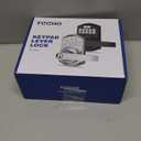 TEEHO TE004 Keyless Entry Keypad Door Lock with Handle - Smart Digital Electronic Lock for Interior Door with Anti-Peeping, Auto Lock & Passage Mode - Easy Installation - Satin Nickel