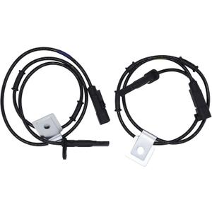 HiSport Front ABS Wheel Speed Sensor Left & Right 20811372 20811371 Compatible with Chevrolet Equinox LS LT 2010-2017 Replacement for GMC Terrain SLE SLT