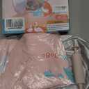 Free Swimming Baby Inflatable Baby Swim Float with Sun Canopy Size Improved Infant Pool Floaties Swimming Pool Toys for The Age of 3-36 Months (Pink, Large)