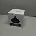 InnoGear Aromatherapy Diffuser & 10 Essential Oils Set, 400ml Diffuser Ultrasonic Diffuser Cool Mist Humidifier with 4 Timers 7 Colors Light Waterless Auto Off for Valentine's Gift, Dark Wood Grain