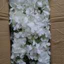 Scawim Flowers in Mason Jars for Table, 10 Set Artificial Hydrangea Table Centerpieces Glass Flowers Vases Decor for Home Party Wedding Farmhouse Bridal Shower Graduation Boho Decorative(White)