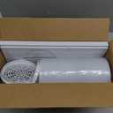 YJHome Portable AC Window Vent Kit with 5.9" Exhaust Hose & Universal Coupler, Air Conditioner Window Seal Kit with Plates, Upgraded Rain Cover, Portable Air Conditioner Window Kit for Sliding Window
