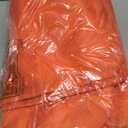 Extra Large Storage Duffle Bag for Travel, Black Oversized Giant Big Traveling Duffle Bag (XX-Large-42"(L) X 13.5"(W) X 23"(H), UPG Orange)