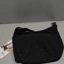 Travelon Anti-theft Classic Crossbody Bucket Bag | Anti-theft (One Size, Black)