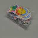 Engrowtic 180 Pcs Anxiety Sensory Stickers Sensory Strips Mindfulness Sticker Calm Anxiety Stickers Adhesive Textured Strips Tactile Fidget Tape for Desk Adults Tension Supplies(Fresh)