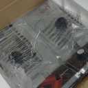 Deep fryers Commercial Deep Fryer 12L x 2 Large Dual Tank Electric Countertop Fryer for Restaurant with 2 Frying Baskets and Lids, 1800W x 2, 120V