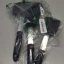 DI ORO - Chef Series FLEX Silicone Spatula 600F Heat-Resistant Flexible Silicone Rubber Turner Spatulas (3-Piece Set)