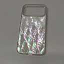 SCORPIFY for iPhone 17 Pro Max Case [Compatible with MagSafe] with Genuine Natural Mother of Pearl Design and Seashell Pattern, Cute Clear Magnetic Phone Cover Bumper for Women Girls and Men