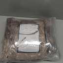 5x7 Brown Rugs for Living Room Fluffy Fur Bedroom Area Rug,Rustic Plush Non-Slip Dark Carpet for Book Room Office,Coffee Stain Resistant