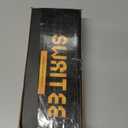 Swaitee Paper Towel Holder Under Cabinet, One-Handed Tear, Wall Mount, Adhesive, Silver, Paper Roll Holder with Ratchet Mechanism for Kitchen Bathroom Farmhouse Essentials Decor Accessories