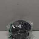 MLVOC Travel Pillow 100% Pure Memory Foam Neck Pillow, Comfortable & Breathable Cover, Machine Washable, Airplane Travel Kit with 3D Contoured Eye Masks, Earplugs, and Luxury Bag, Standard (Black)