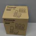 Panasonic Cordless Phone with Answering Machine, Link2Cell Bluetooth Home Phones, Voice Assistant and Advanced Call Blocking, Expandable System with 4 Handsets - KX-TGD864W (White)