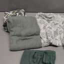 Yoofoss Muslin Swaddle Blankets, Organic Baby Blankets, 47 x 47 Inches Receiving Blanket for Baby Boys and Girls, Baby Essentials for Newborns Soft Breathable (Green & Leaves)