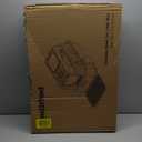 Soulbond Stainless Steel Cat Litter Box with Lid, Enclosed Large Metal Litter Box with Drawer and Flip Door for Big Cats, Top Entry, Odor Control, Easy to Clean (Grey)