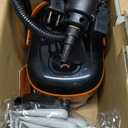 Koutop Steam Cleaner for Home & Car-Portable Handheld Steamer for Cleaning with 3-Level Handle, 15s Heat-Up, Large Tank, 16 Accessories - Clean Grease, Grout, Tile, Floor, Couch, Dirt, Furniture (Orange)