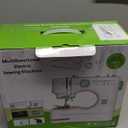 Mini Sewing Machine for Beginners, 12 Built-In Stitches, 2 Speed, Basic Sewing Kit IncludedMultifunctional Portable Sewing with Foot Pedal, Light, Perfect for Home Use