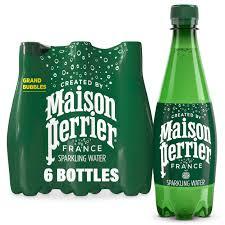 3pk Maison Perrier Ultimate Unflavored Sparkling Water, crafted in France with zero calories, zero sugar, and natural electrolytes, BBD 07/30/2027