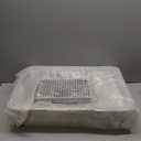 Stainless Steel Cat Litter Box with Lid, XL Large Enclosed High Sided Litter Box with Removable Lid, Carbon Filters -Odor Free, Easy Cleaning, Anti-Urine Leakage for Big Cats/Multiples-Grey