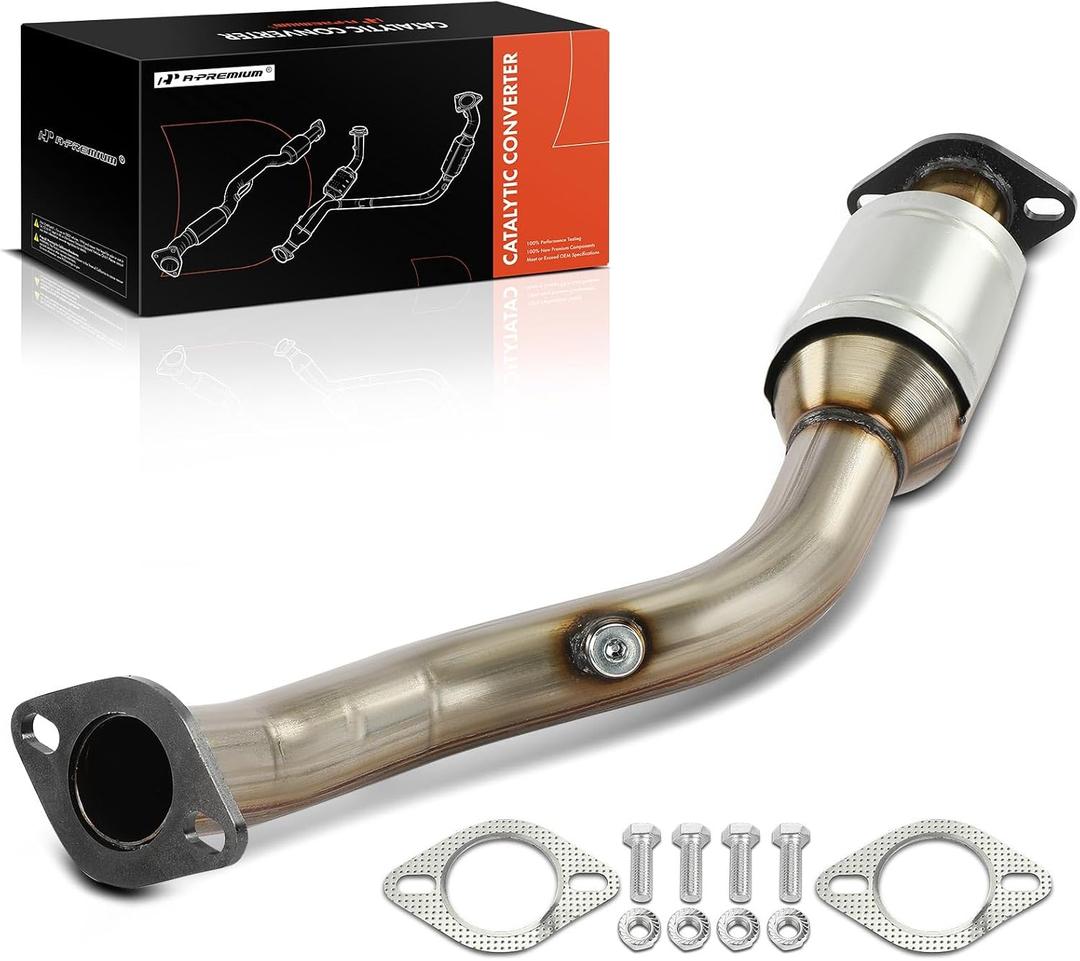 A-Premium Rear Catalytic Converter Kit Direct-Fit Compatible with Nissan Rogue 2008-2013, Rogue Select 2014-2015, 2.5L, EPA Compliant