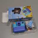 Kids Camera Instant Print, LETSHAHA Christmas Birthday Gifts for Toddler Girls Boys Age 3-12, 24MP & 1080P Selfie Digital Camera with 3 Roll No-Ink Print Paper 32GB SD Card - Blue