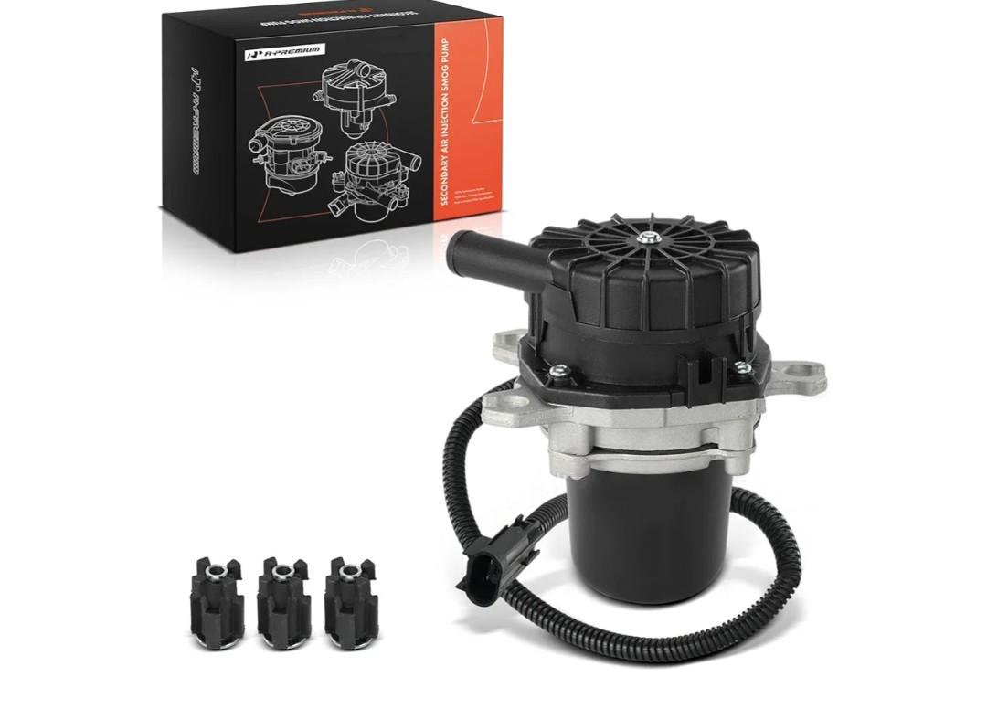 A-Premium Secondary Air Injection Smog Pump Compatible with Chevrolet Silverado 1500, Silverado 2500 HD Classic, Blazer, C3500HD, Express 3500, S10 & GMC Sierra, Jimmy, Savana, Sonoma & Oldsmobile