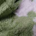 Tempcore Flannel Pet Cat Tunnel Tube Cat Toys 3 Way Collapsible, Cat Tunnels for Indoor CatsKitty Tunnel Bored Pet Toys Peek Hole Toy Ball Puppy, Kitty, Kitten, Rabbit Daisy Green