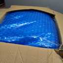 Wesiti Solar Pool Covers Blankets Above Ground Inground Pool Solar Covers Heavy Duty Heater Warmers for Swimming Pools Hot Tub(10 ft in Diameter,Blue,3 Pcs)