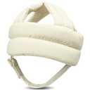 Baby Head Protector Baby Helmet for Crawling Walking, No Bumps Safety Head Adjustable Protective Cap for Walking, Playing (Beige)