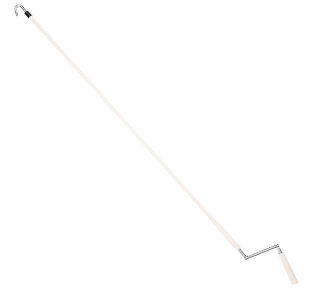 Pickmesh Skylight Opener Pole Universal Shade Crank Wand, Beige