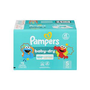 Pampers 104 Diaper Couches Size 3
