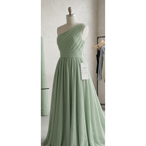  Women's Summer One Shoulder Long Formal Dresses Sleeveless Size 14