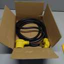 10FT 3 Prong Dryer 30A 10-30P to 10-30R / EV Extension Cord Level 2 EV Charging Model 3/X/Y/S 125V/250V STW 10 Gauge Heavy Duty Extension Cord Yellow Plug
