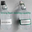 2 x 5-Pack Adhesive Sponge Holder for Kitchen Sink Caddy Accessories SUS304 Stainless Steel, Quick Drying