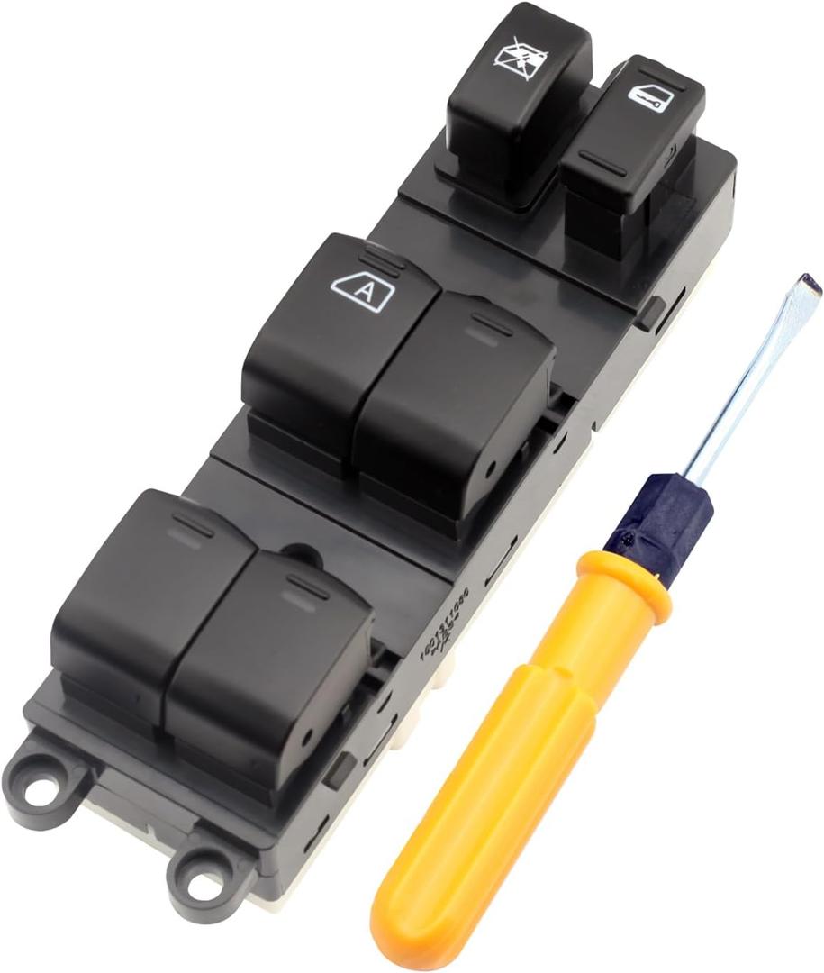 25401-EA003 Driver Side Master Power Window Switch Compatible with 2005-2012 Frontier & Xterra, Replace OE# 25401EA003