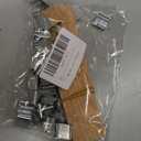 20PCS Wood Wicks for Candle Making 1.57 inch Width by 4.72 inch Height Smokeless Wooden Candle Wicks+Metal Bases