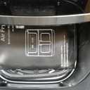 NEWBULIG Air Fryer 6.34QT Airfryer with Visible Window 400℉ Fast Heating Stainless Steel Air Fryers Oven with Nonstick and Dishwasher-Safe Basket 8-in-1 Cooking Preset with Timer Auto-Off