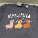 Alpacapella Cute woolly Acapella Alpaca Musician T-Shirt M
