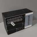 Kitchen Knife Set - Haugo 14 PCS Cream White Knife Set with Block and Sharpener - German Stainless Steel - Full Tang Knife Block Set and Ergonomic Handle - Obsidian Series