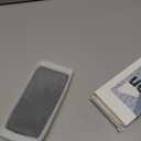 2 Pcs Water Absorbing Stone Trays, Kitchen/Bathroom Sink Soap Dish, Diatomite Tray Used for Hand Soap & Cosmetic Bottles in The Modern Home, 3.15" W x 6.3" L, Dark Gray