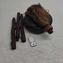 Halloween Decorations - 47" H Animated Floating Broom with Remote Control & Sound Needed to Activate - Magic Witch Broom for IndoorHome Decoration - Halloween Decor Props for Bedroom Living Room